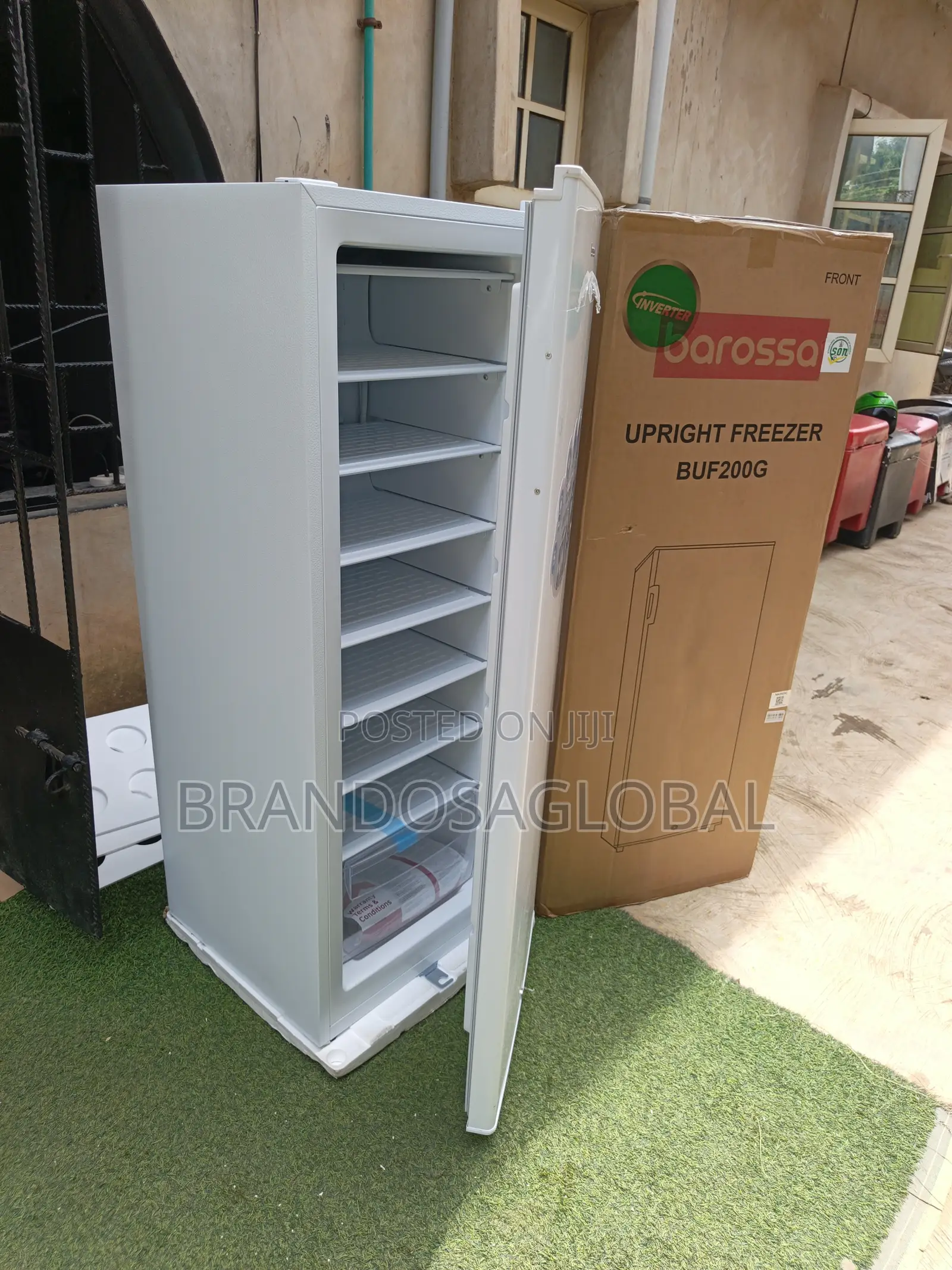 Barossa 200l Upright Freezer[Buf200g]Strong Compressor Cooling Freezer