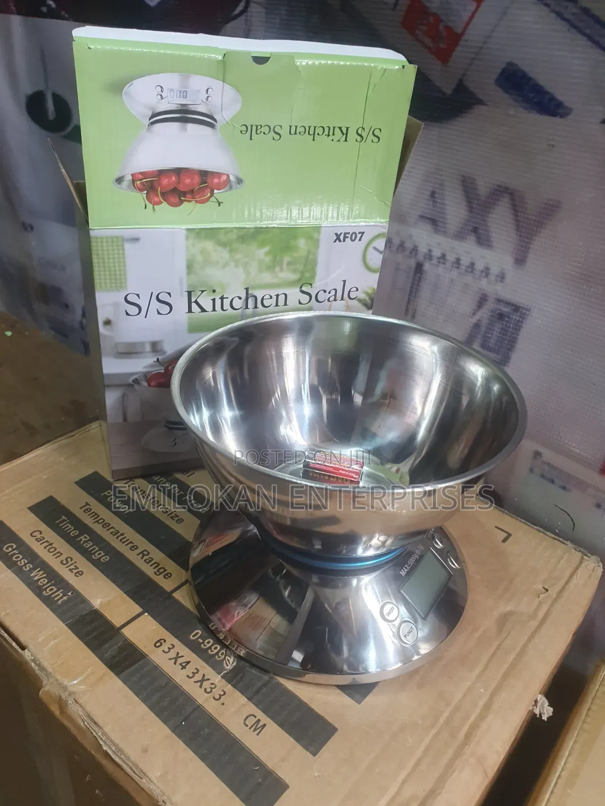 S/S Kitchen Scale Digital