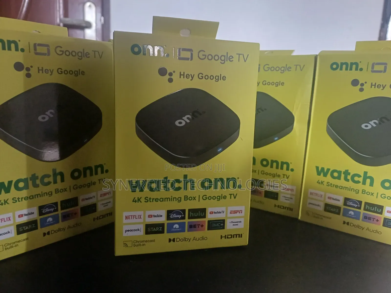 Onn and Mortal T1 Google Tv Streaming Box, Android Tv, Dolby Audio