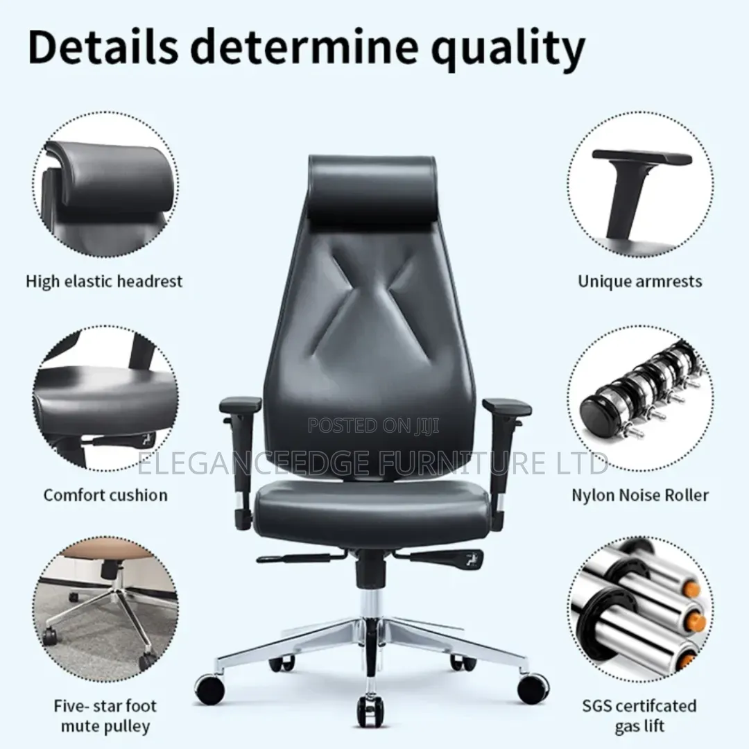 Ergonomic Office Leather Office Chair