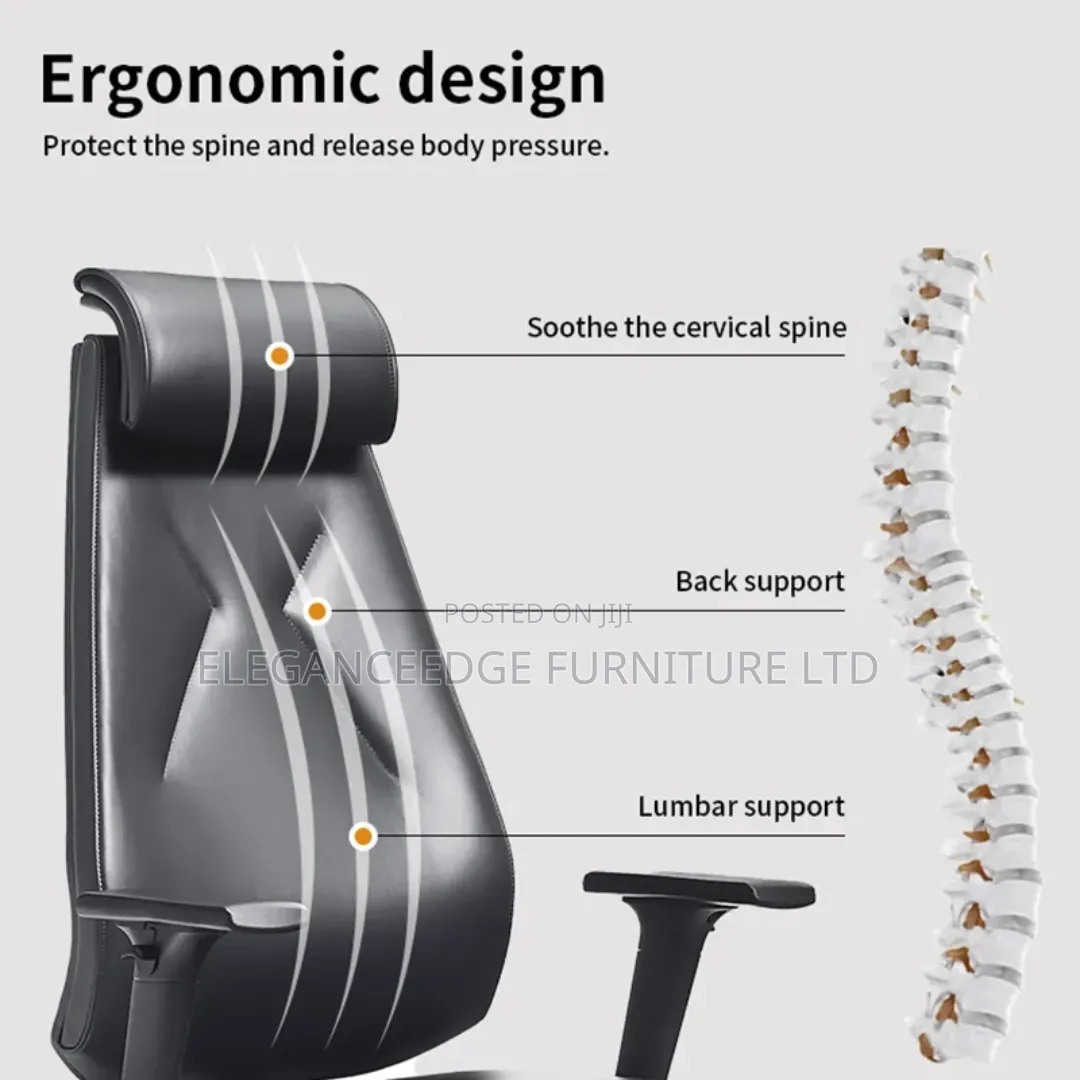 Ergonomic Office Leather Office Chair
