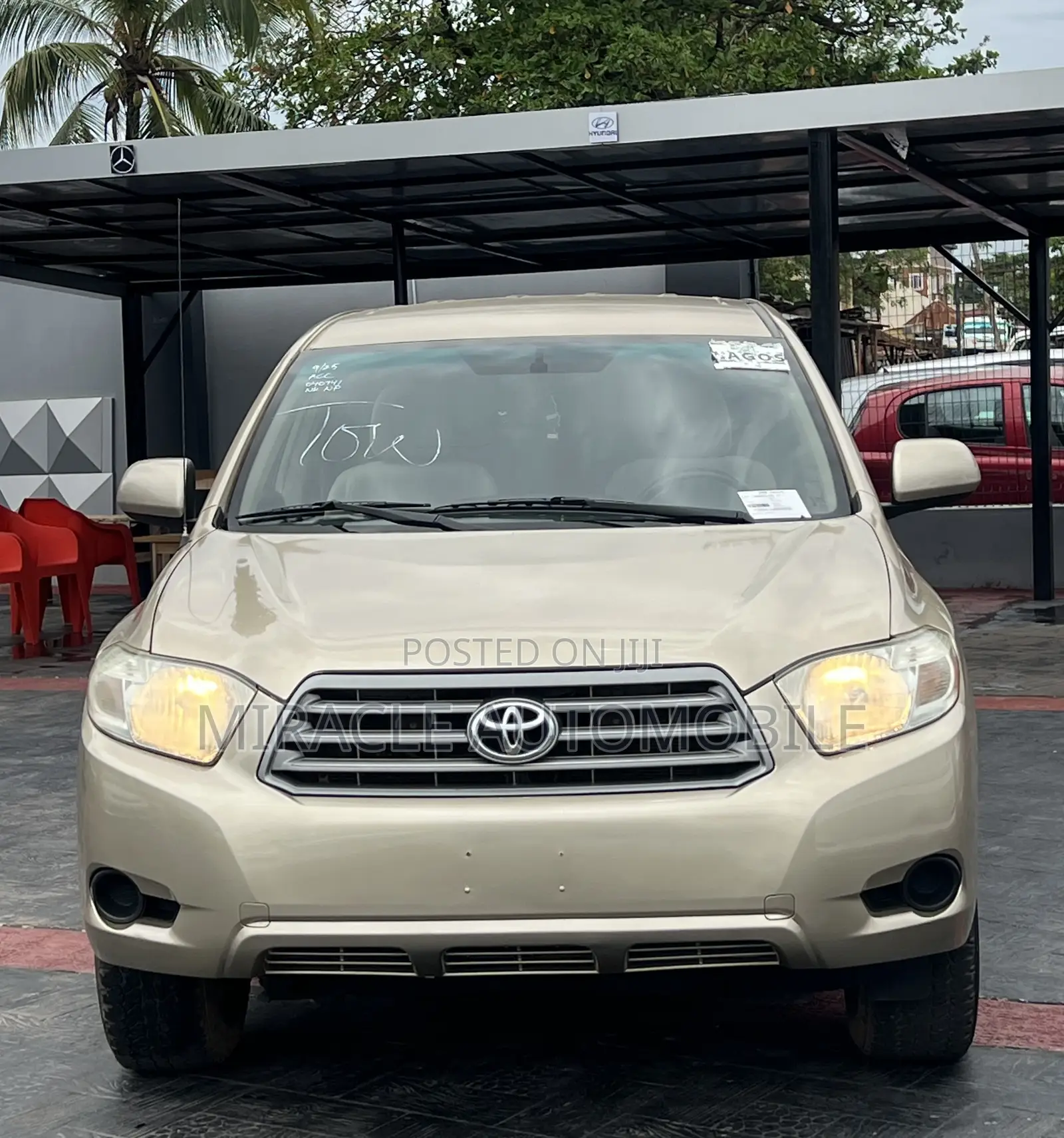 Toyota Highlander V6 2009 Gold