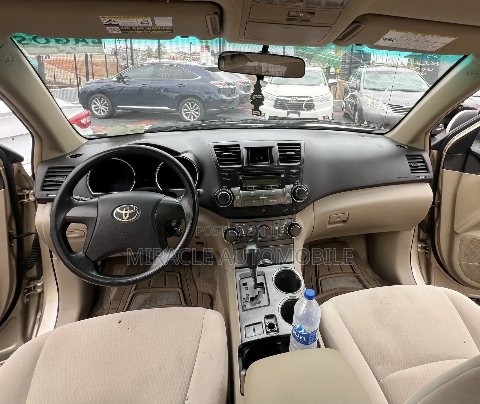 Toyota Highlander V6 2009 Gold