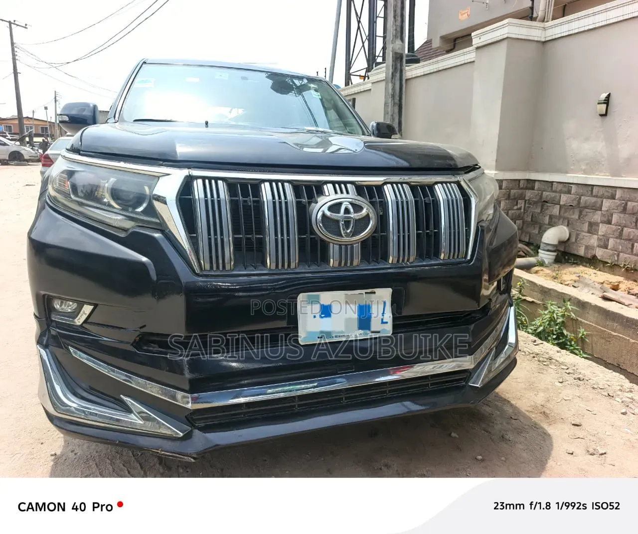 Toyota Land Cruiser Prado 2007 Black