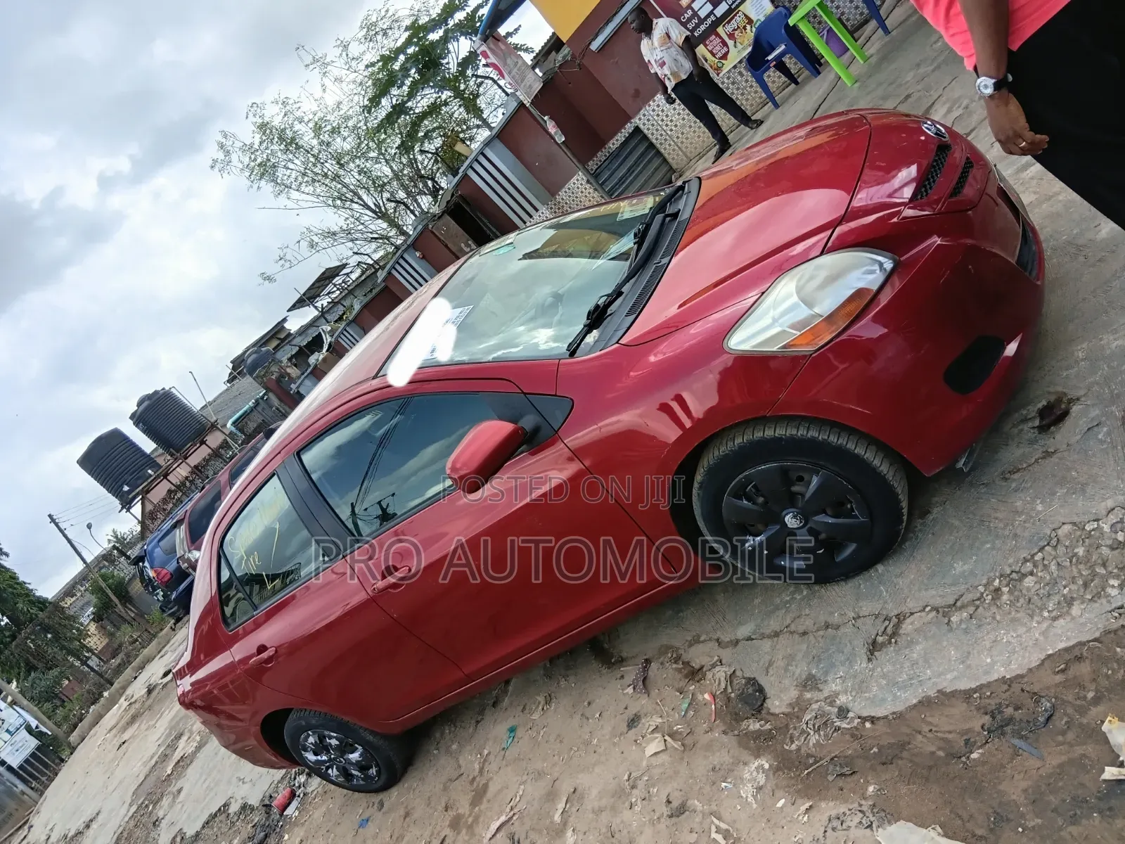 Toyota Yaris 2008 Red