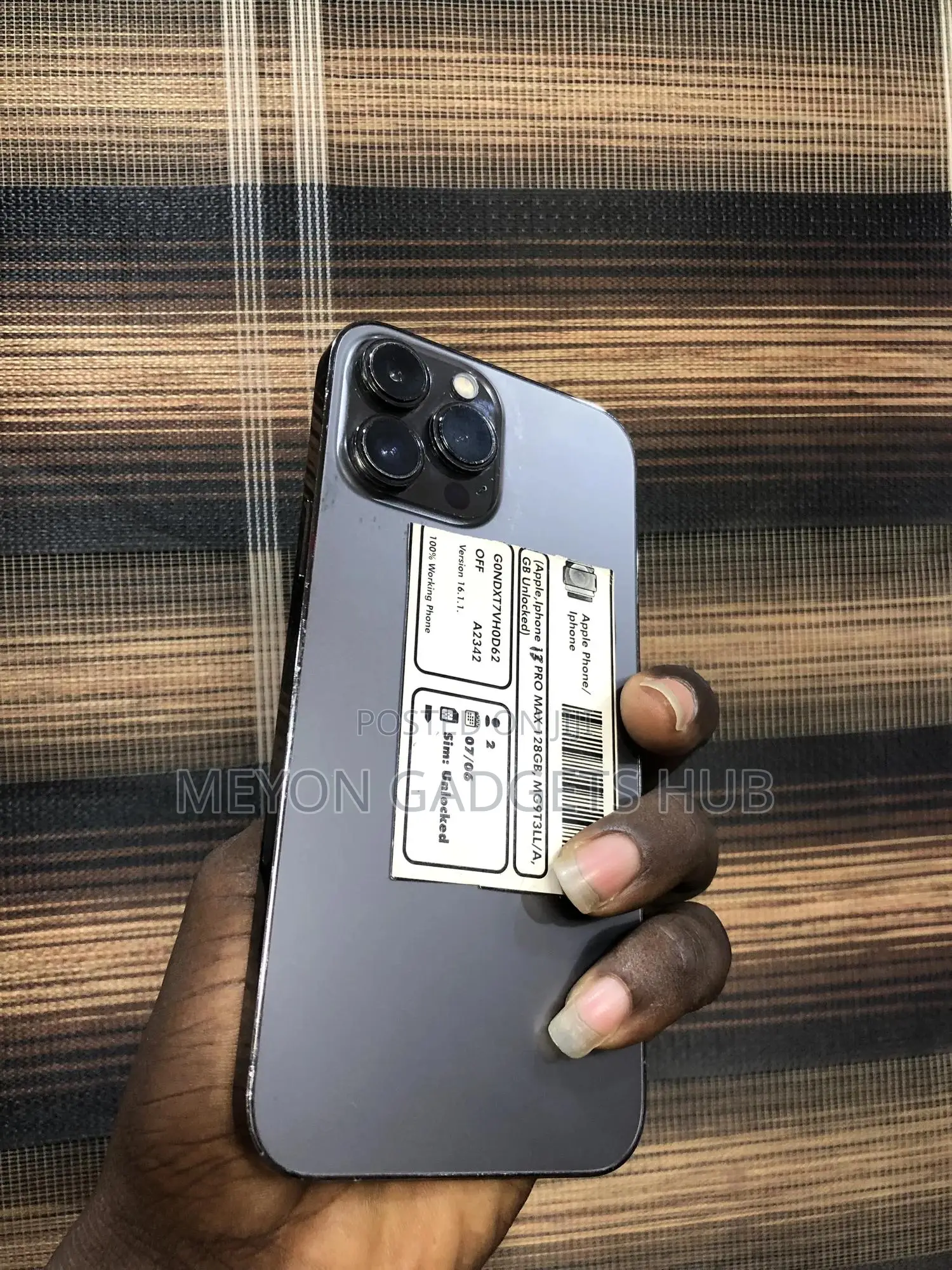Apple iPhone 13 Pro Max 128 GB Gray