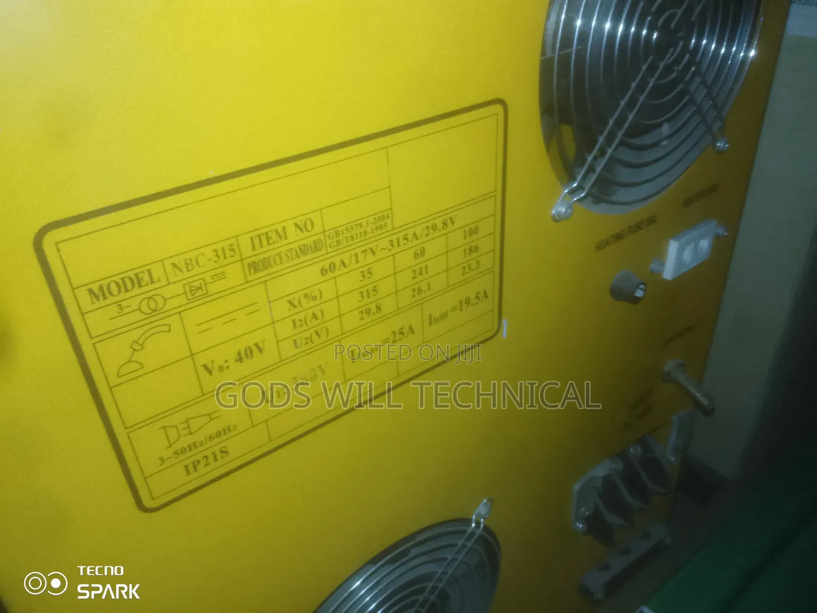 NBC 315 Co2 Mig/Mag Welding Machine