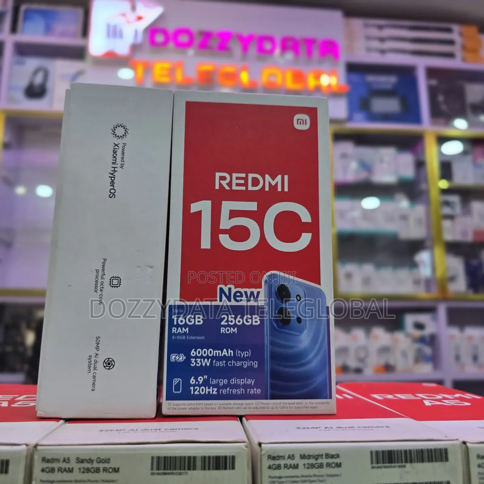 Xiaomi Redmi 15C 4G 256 GB Black