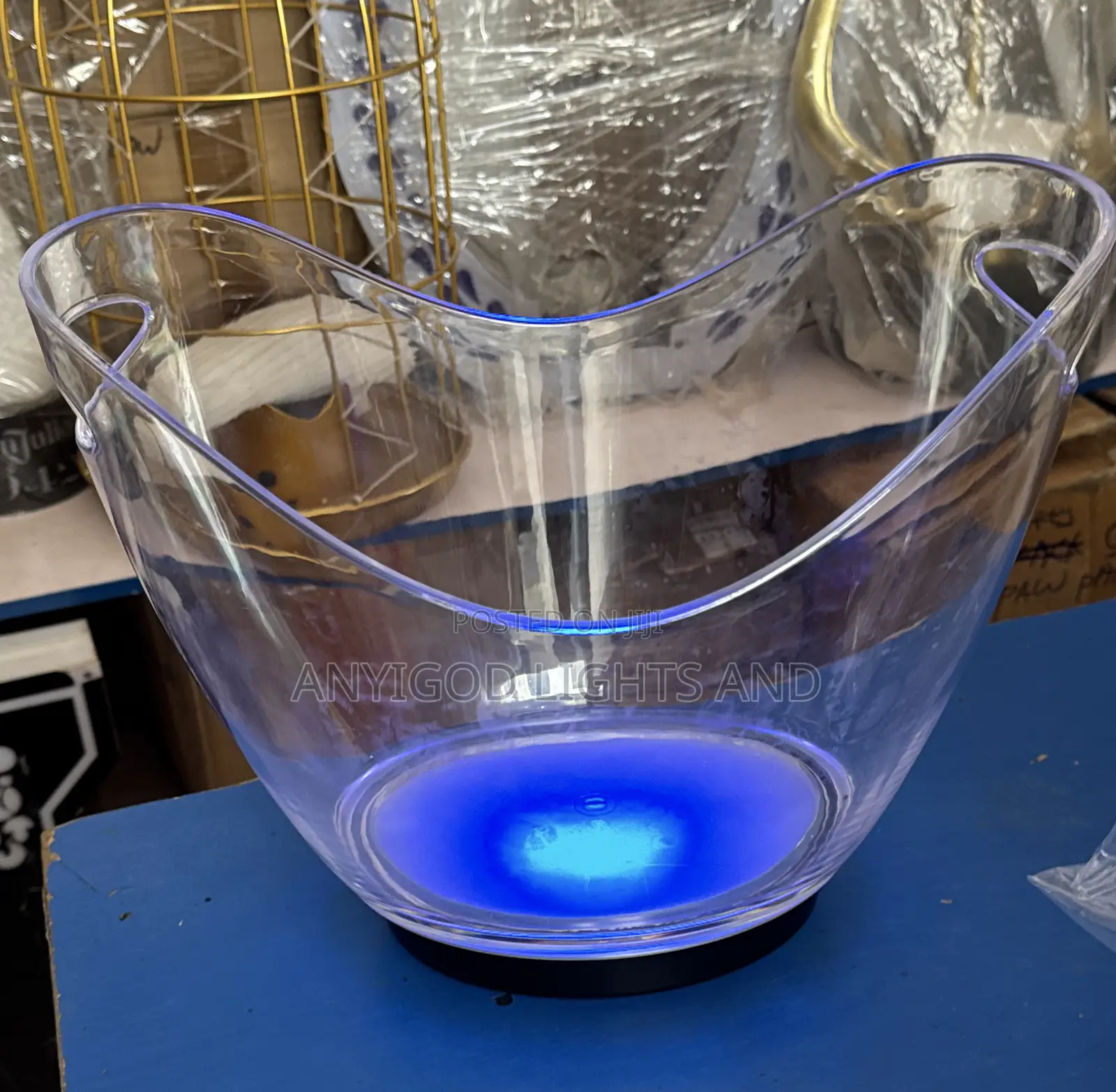 Led Acrylic Champagne Bucket