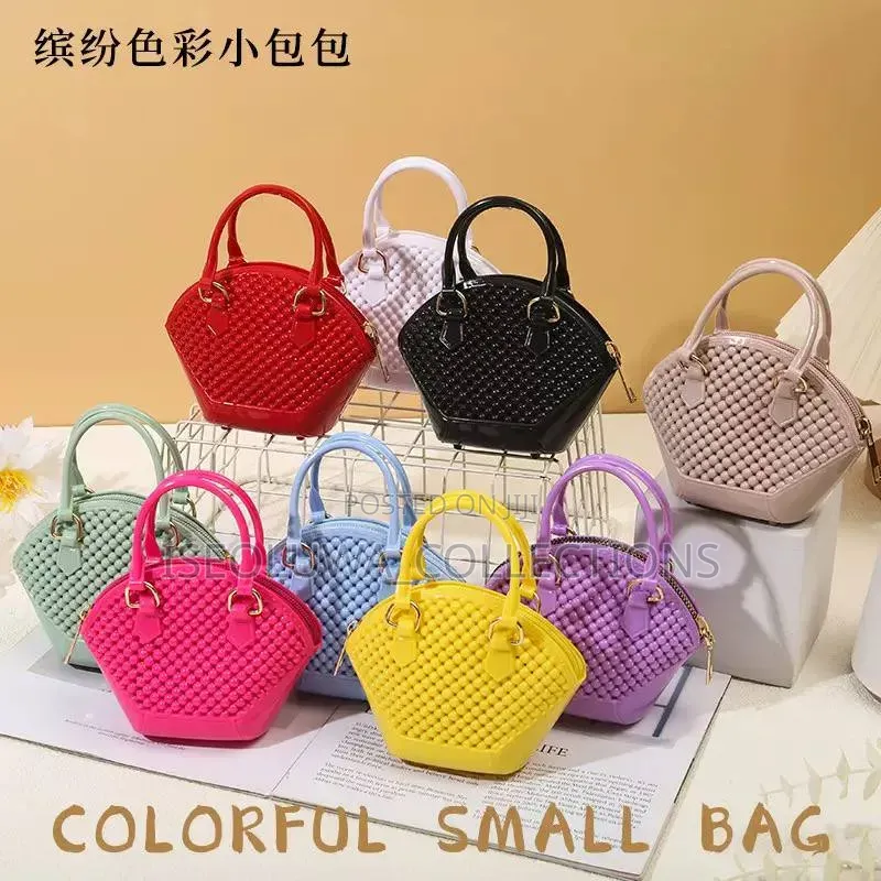 Colorful Mini Baby Girl Jelly Handbag Collection