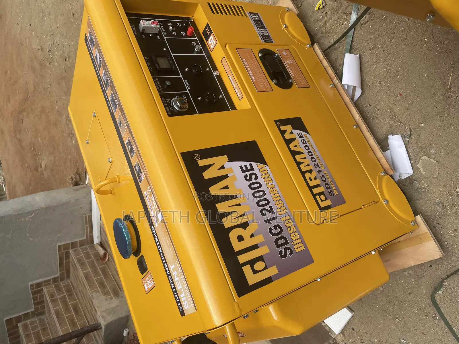 Original Firman 10kva Soundproof Generator With Copper Coil