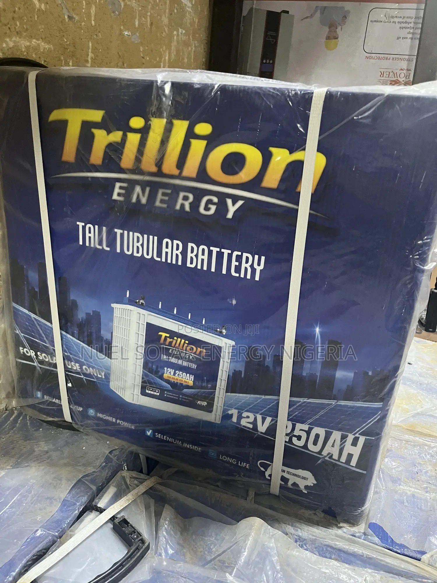 250ah Trillion Energy Tubular Battery 12v