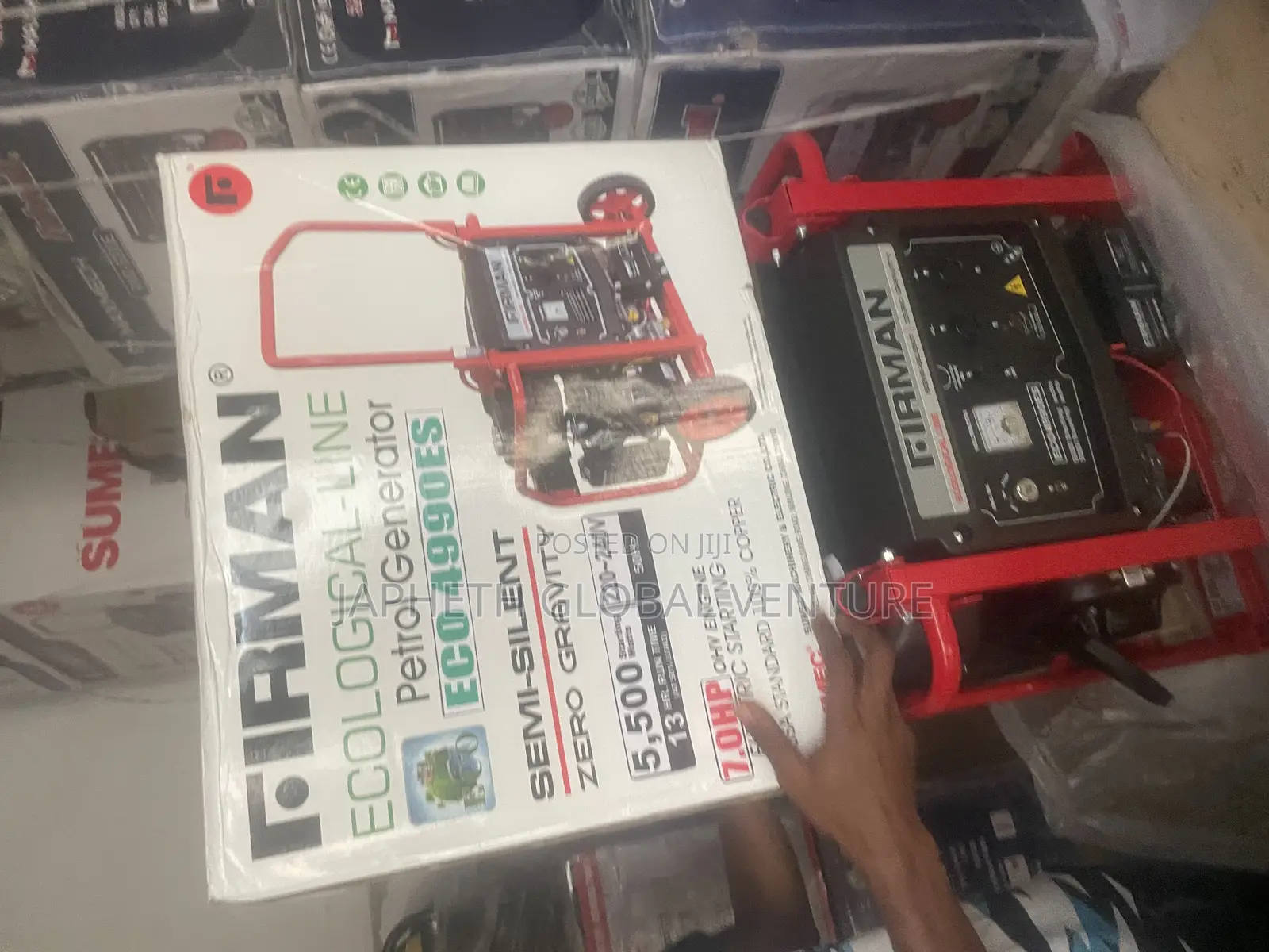 Firman Eco 4990es 5.5kva Petrol Generator – 100% Copper Coil
