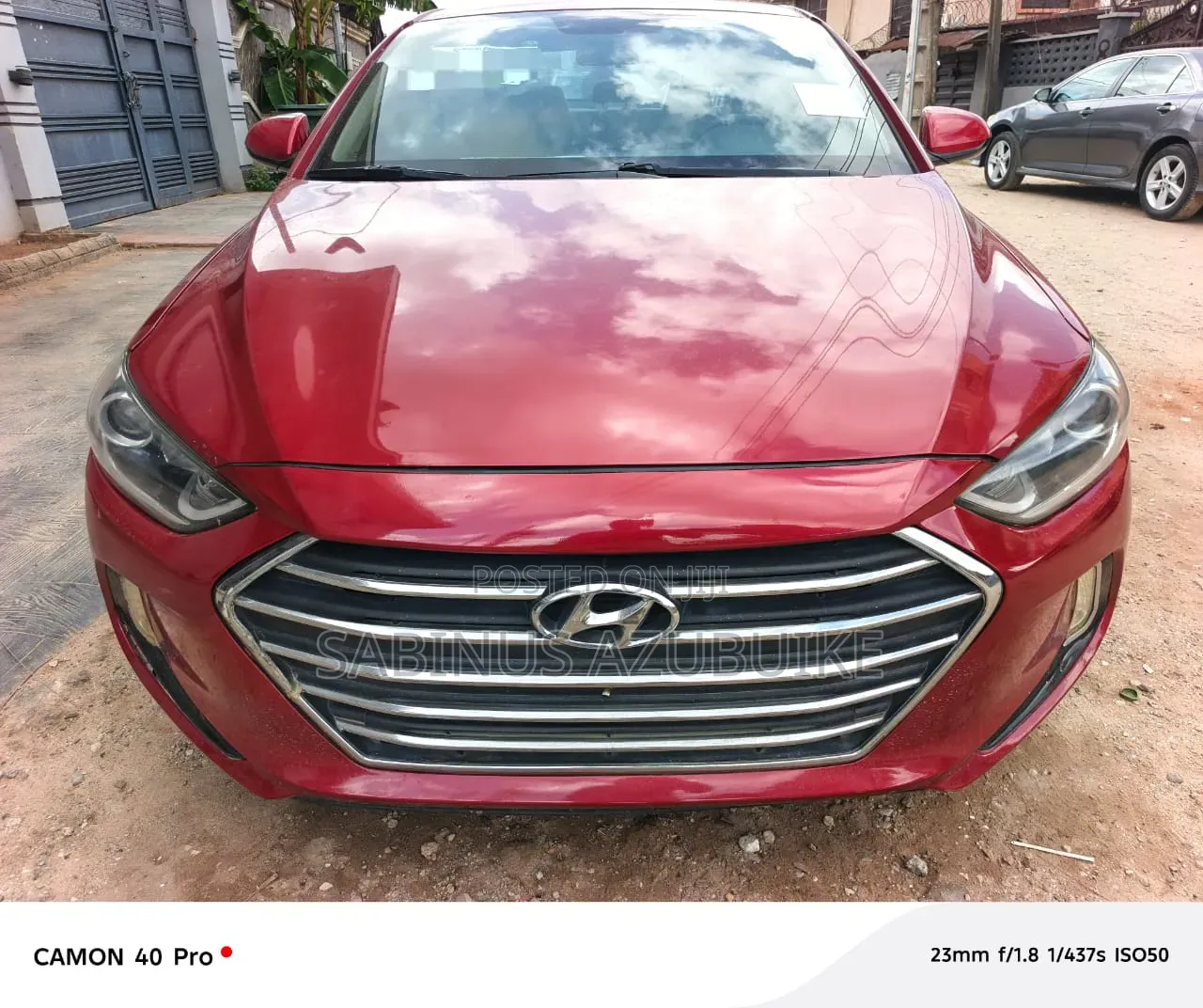 Hyundai Elantra 2017 Red