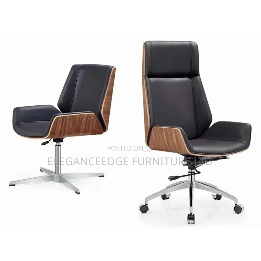 1 High Back Executive Chair and 1 Visitor Chair