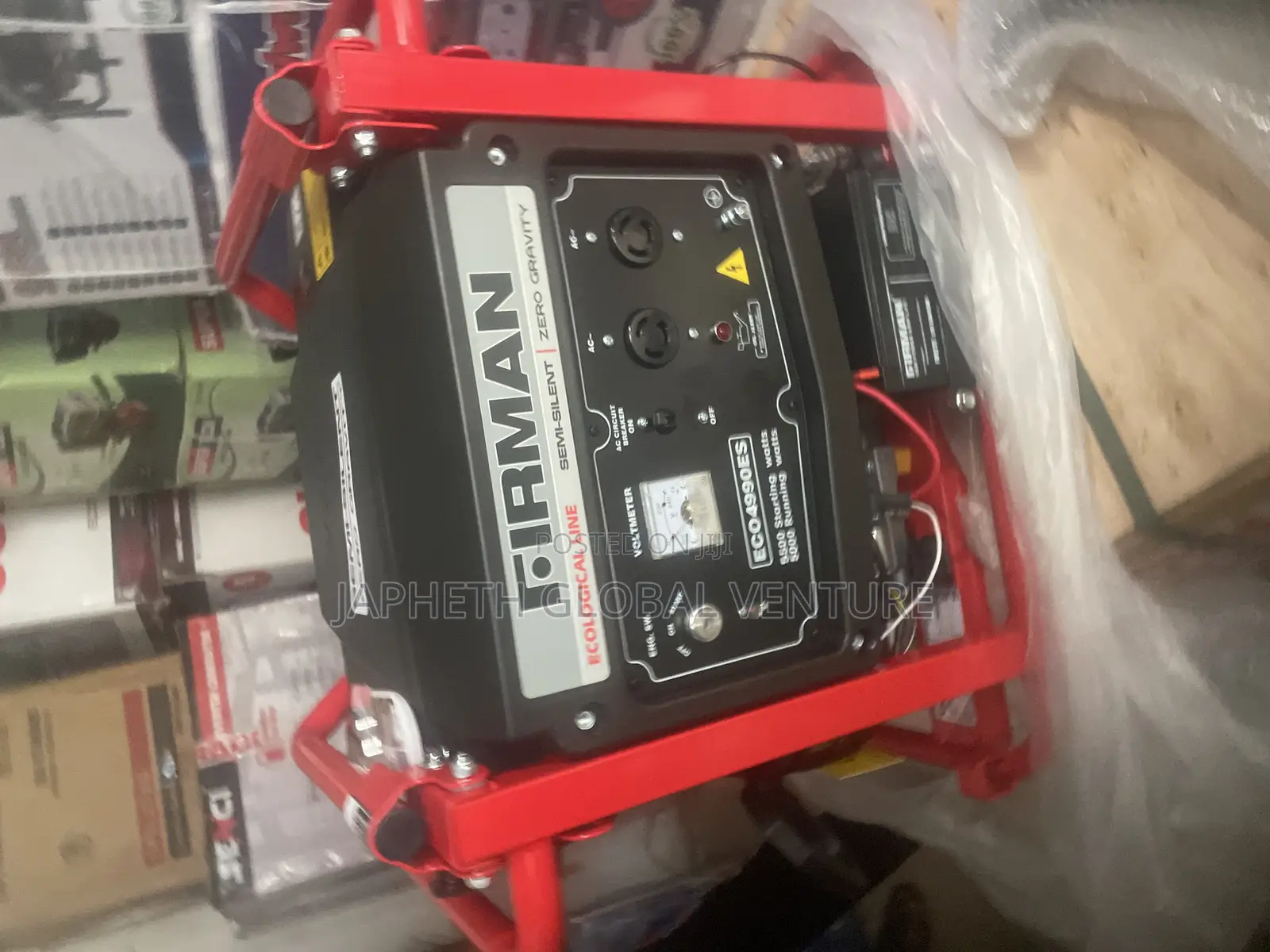 Firman Eco4990es Heavy Duty Copper Coil Generator