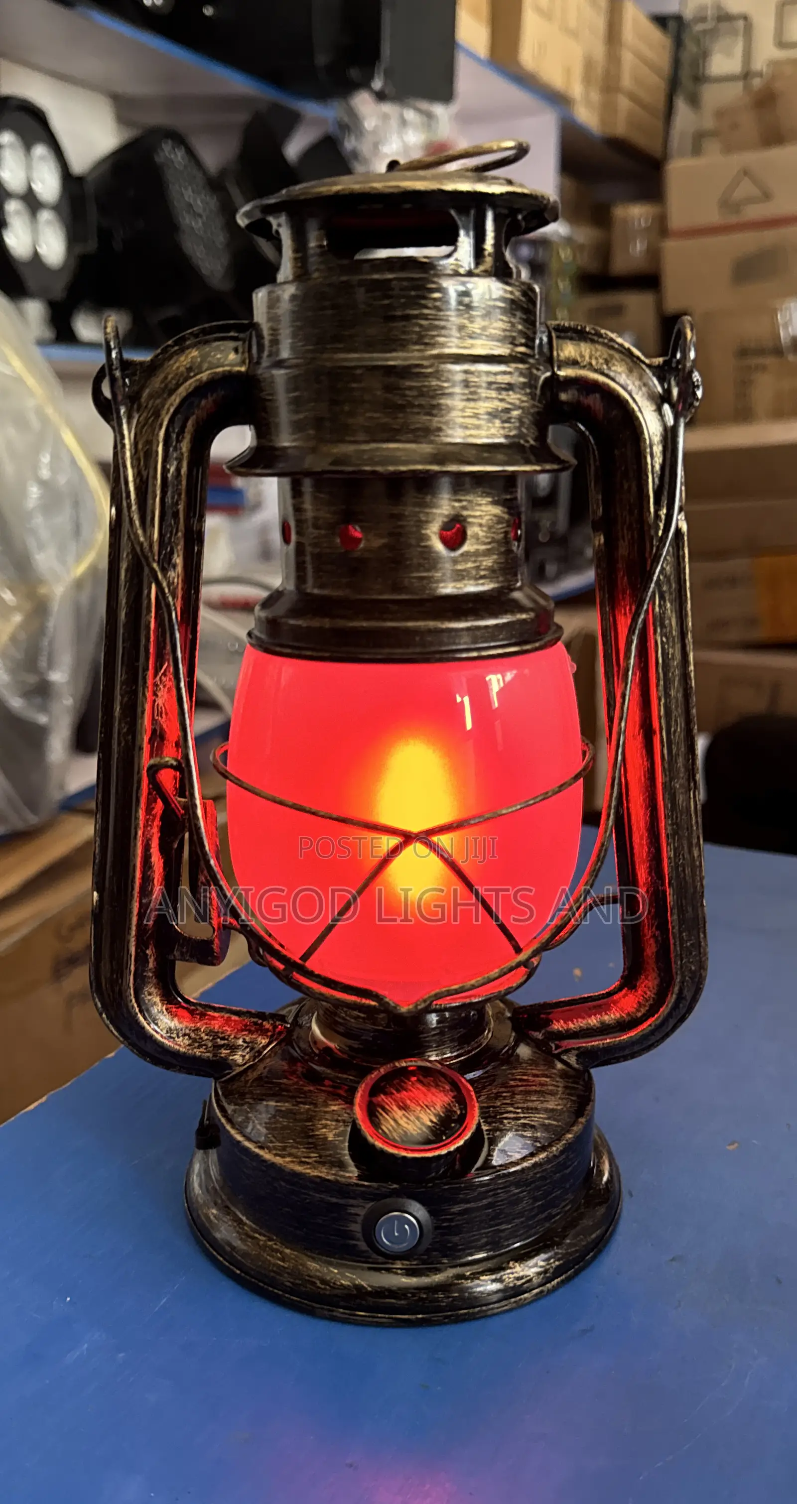 Rechargeable Led Dorime Lantern For Nightclub Afterparty Concepts