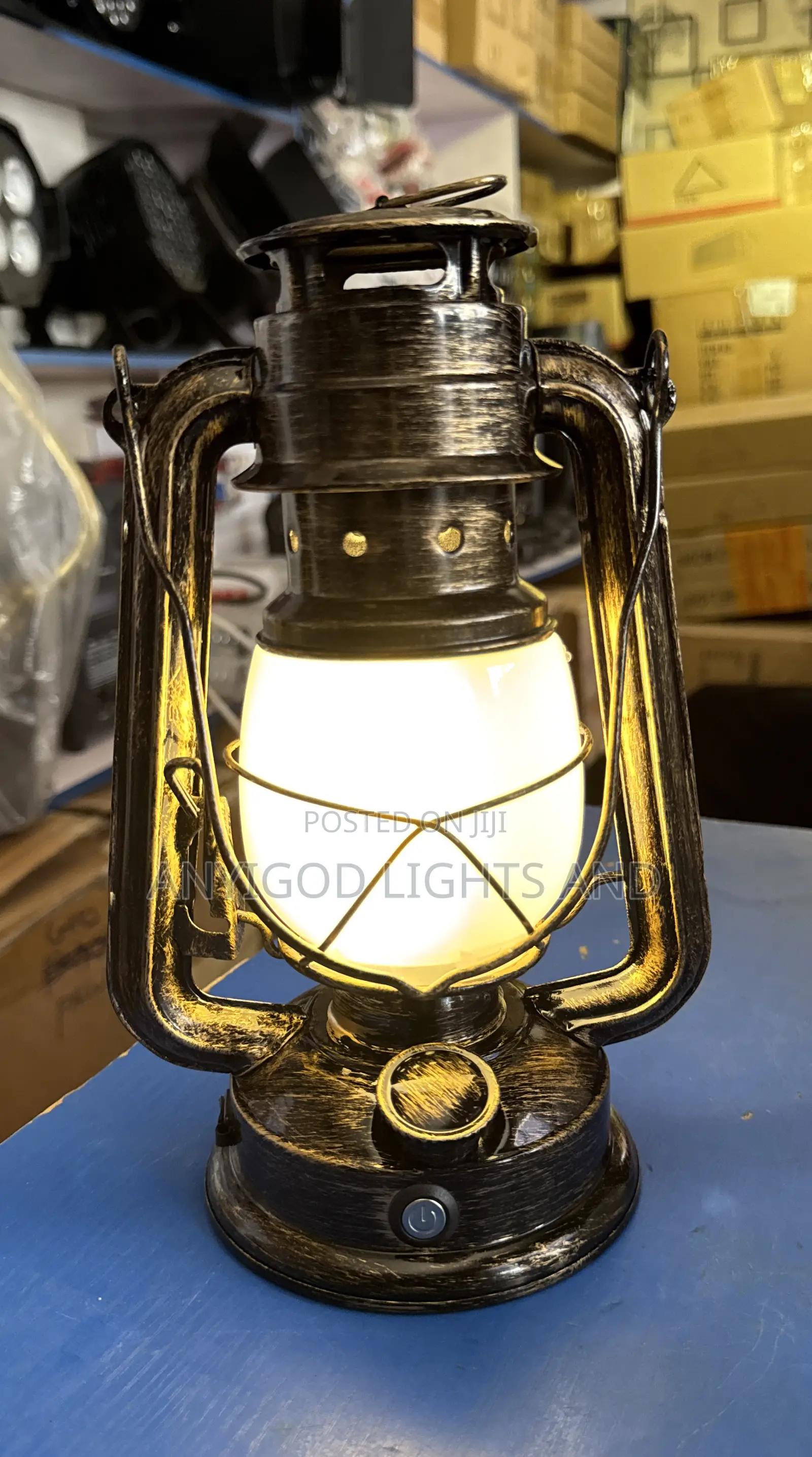 Rechargeable Led Dorime Lantern For Nightclub Afterparty Concepts