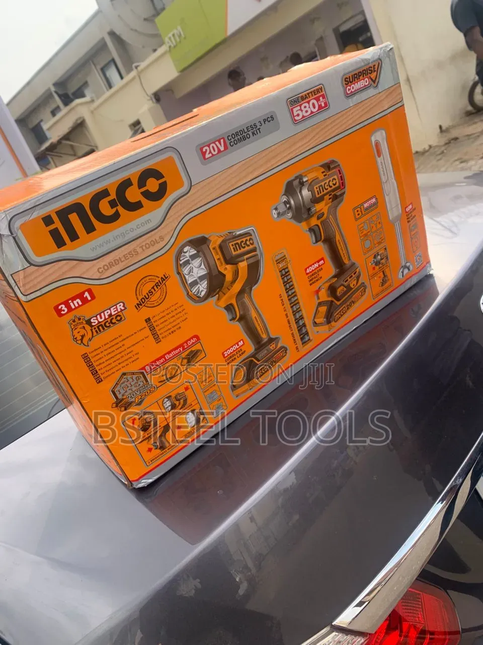 Ingco 3 in 1 Cordless Combo Kit – Complete Power Tool Set
