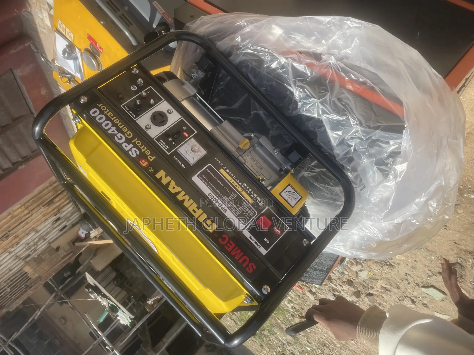 Sumec Firman Spg4000 4.5kva Petrol Generator – 100% Copper Coil