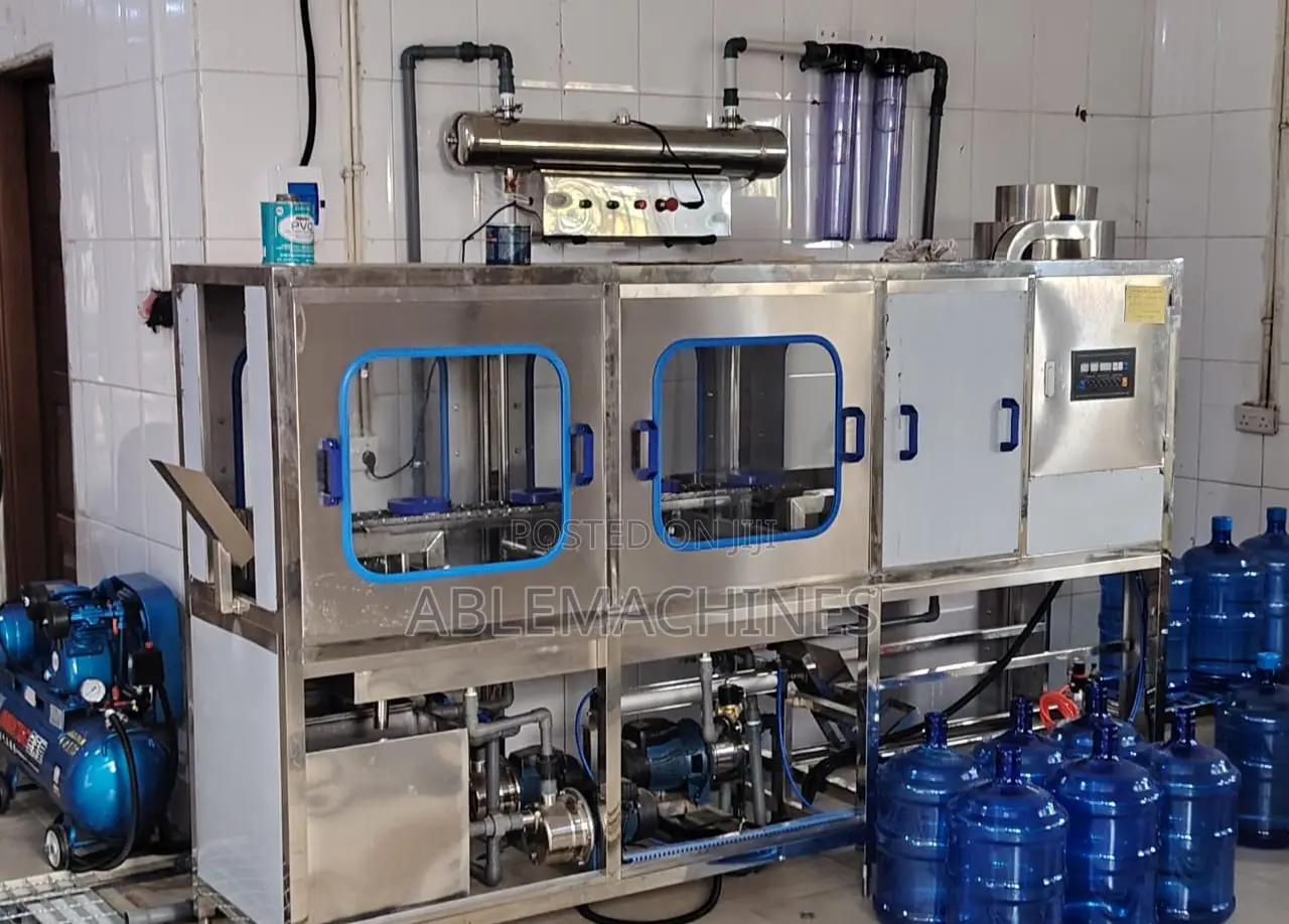 5 Gallon Washing Filling Capping Machine With Air Compressor