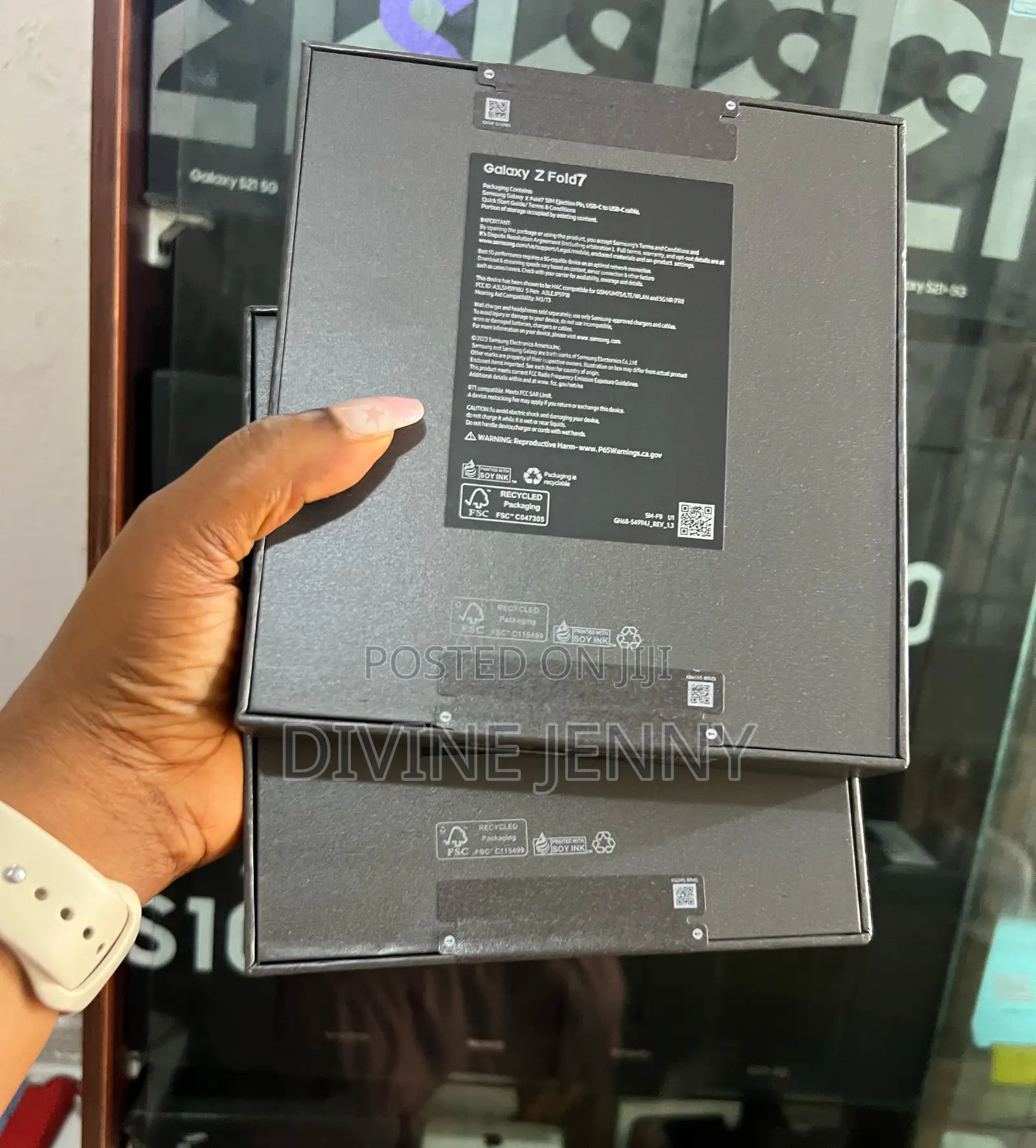 New Samsung Galaxy Z Fold7 512 GB Black