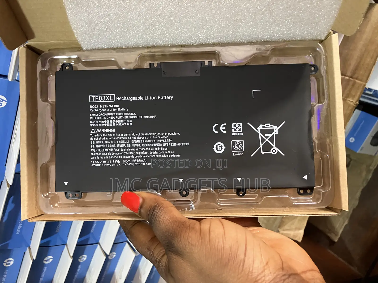 Hp Original Tf03xl Battery