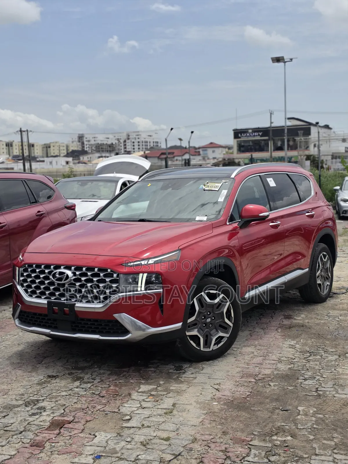 Hyundai Santa Fe Limited 2022 Red