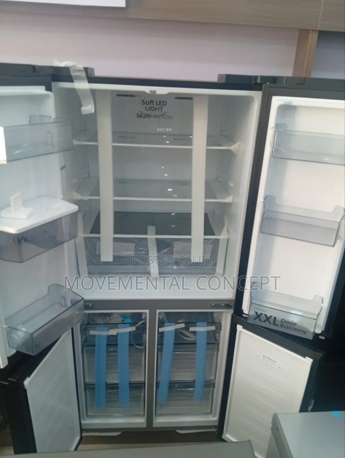 Hisense Inverter Side by Side Refrigerator 482litres
