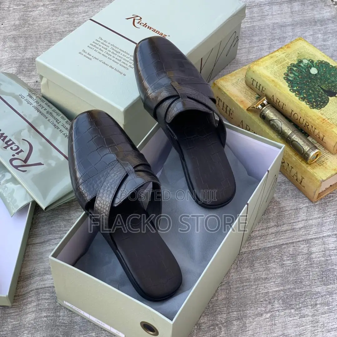Original Richwanaz Italian Leather Mules