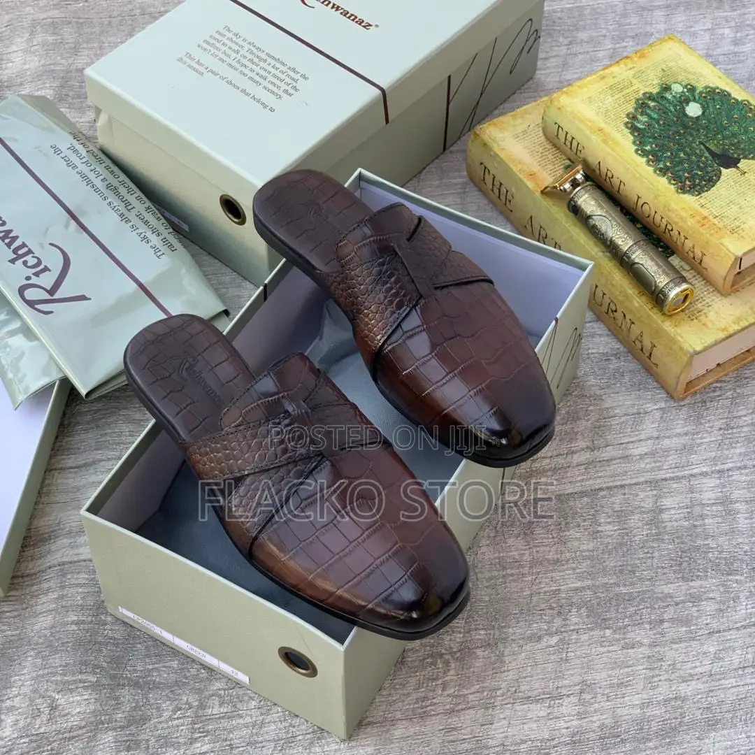 Original Richwanaz Italian Leather Mules