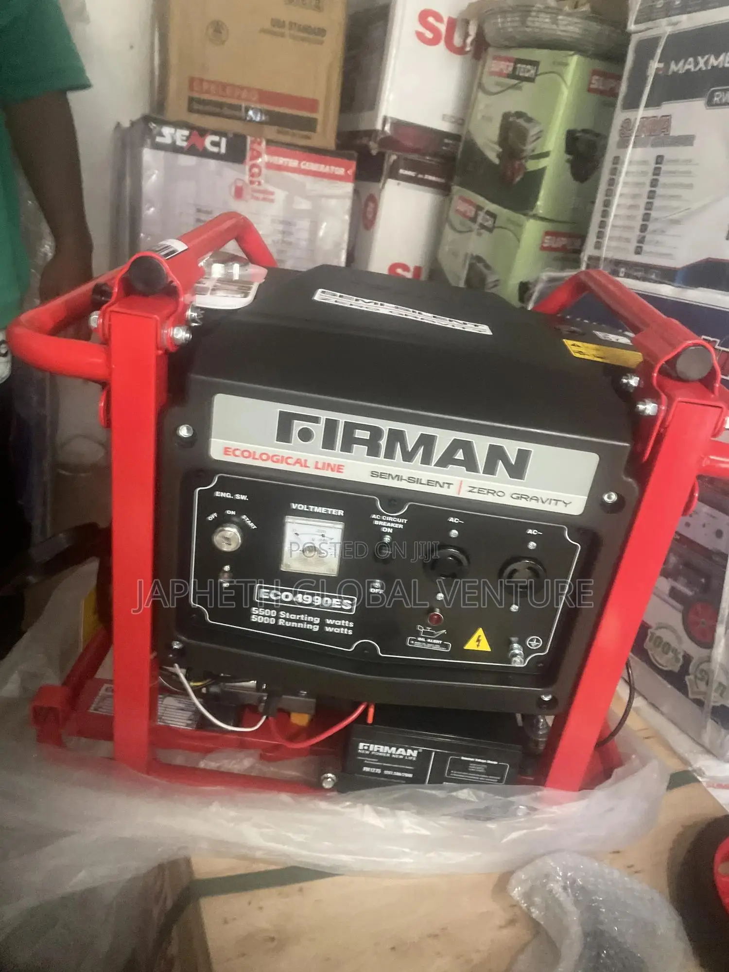 Firman Eco4990es 100% Copper Semi-Silent Generator
