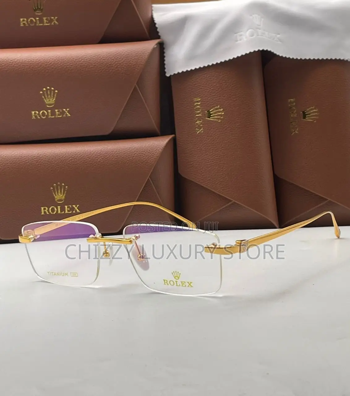 Rolex Quality Luxury Men Glasses