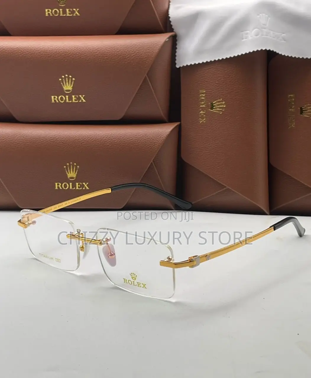 Rolex Quality Luxury Men Glasses