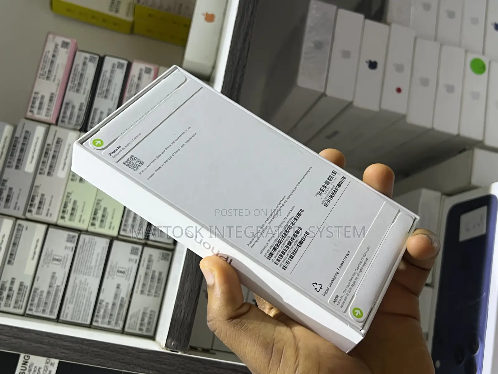 New Apple iPhone Air 512 GB Silver
