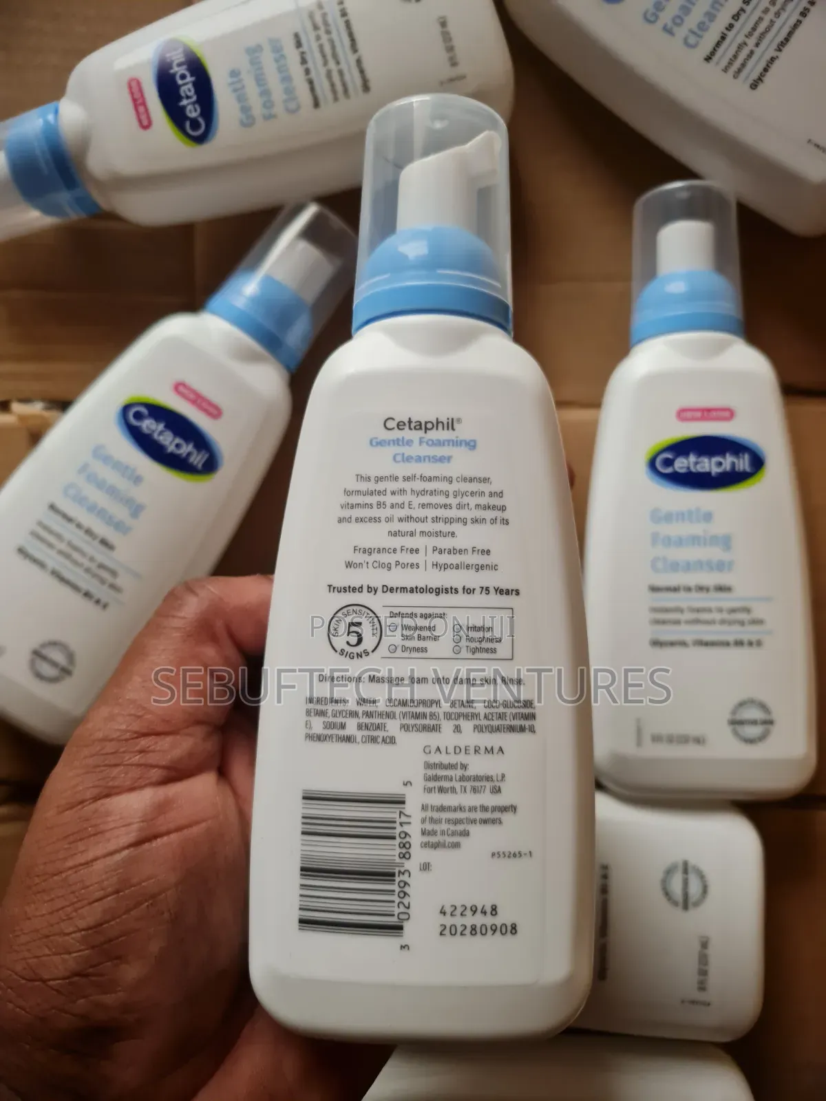 Cetaphil Gentle Foaming Cleanser- 237ml