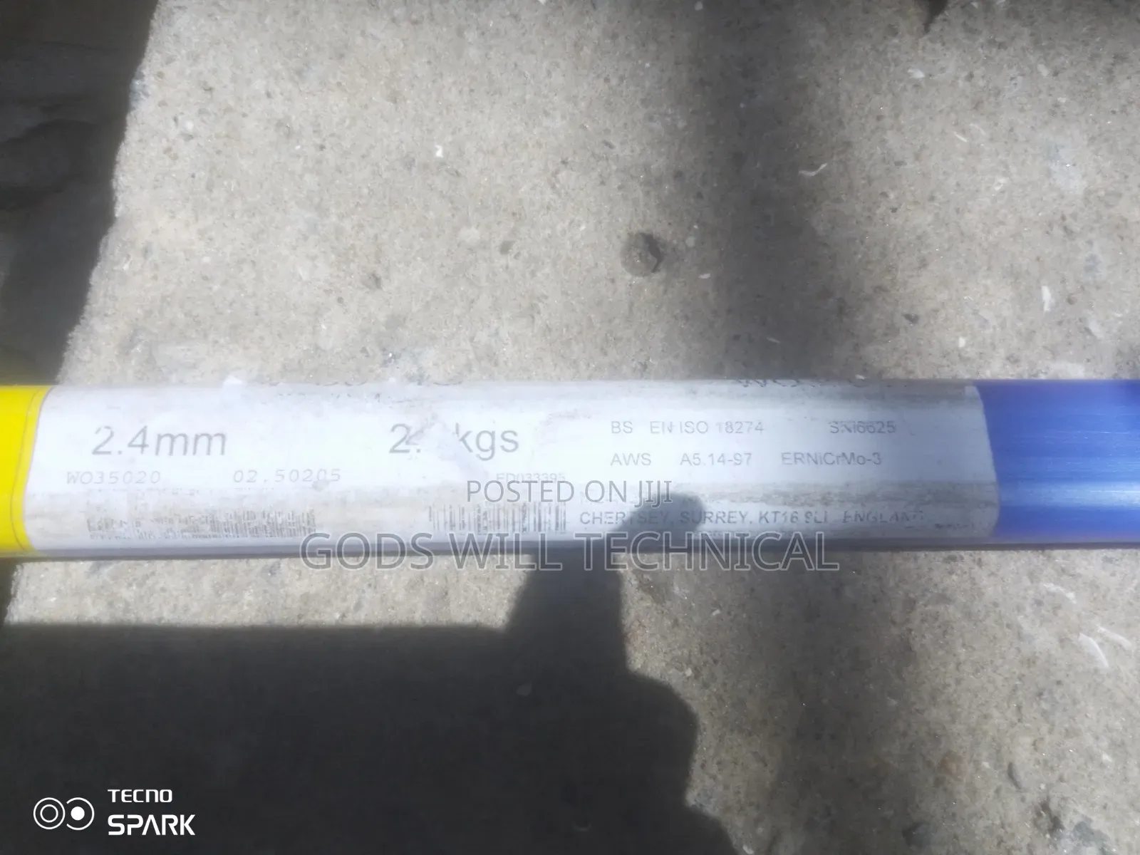 Ernicrm0-3 Filler Welding Rod 2.4mm