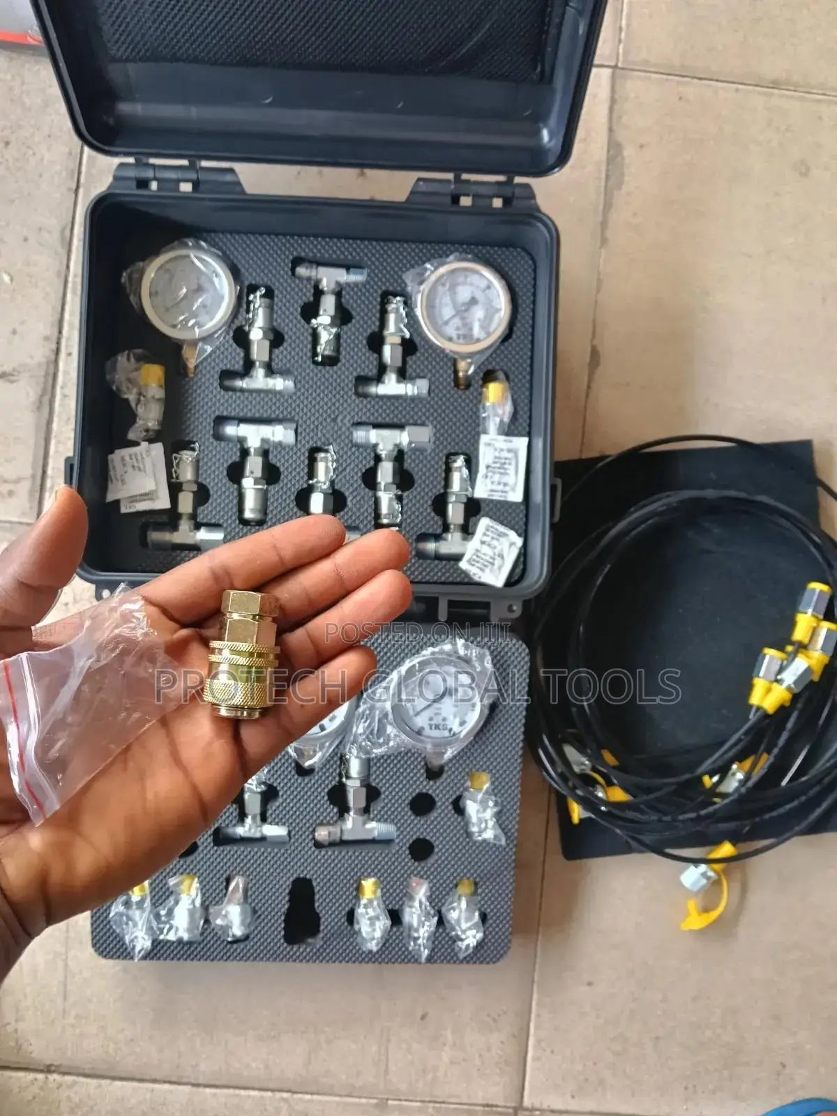 Hydraulic Pressure Gauge Test Kit(5pcs) Guage