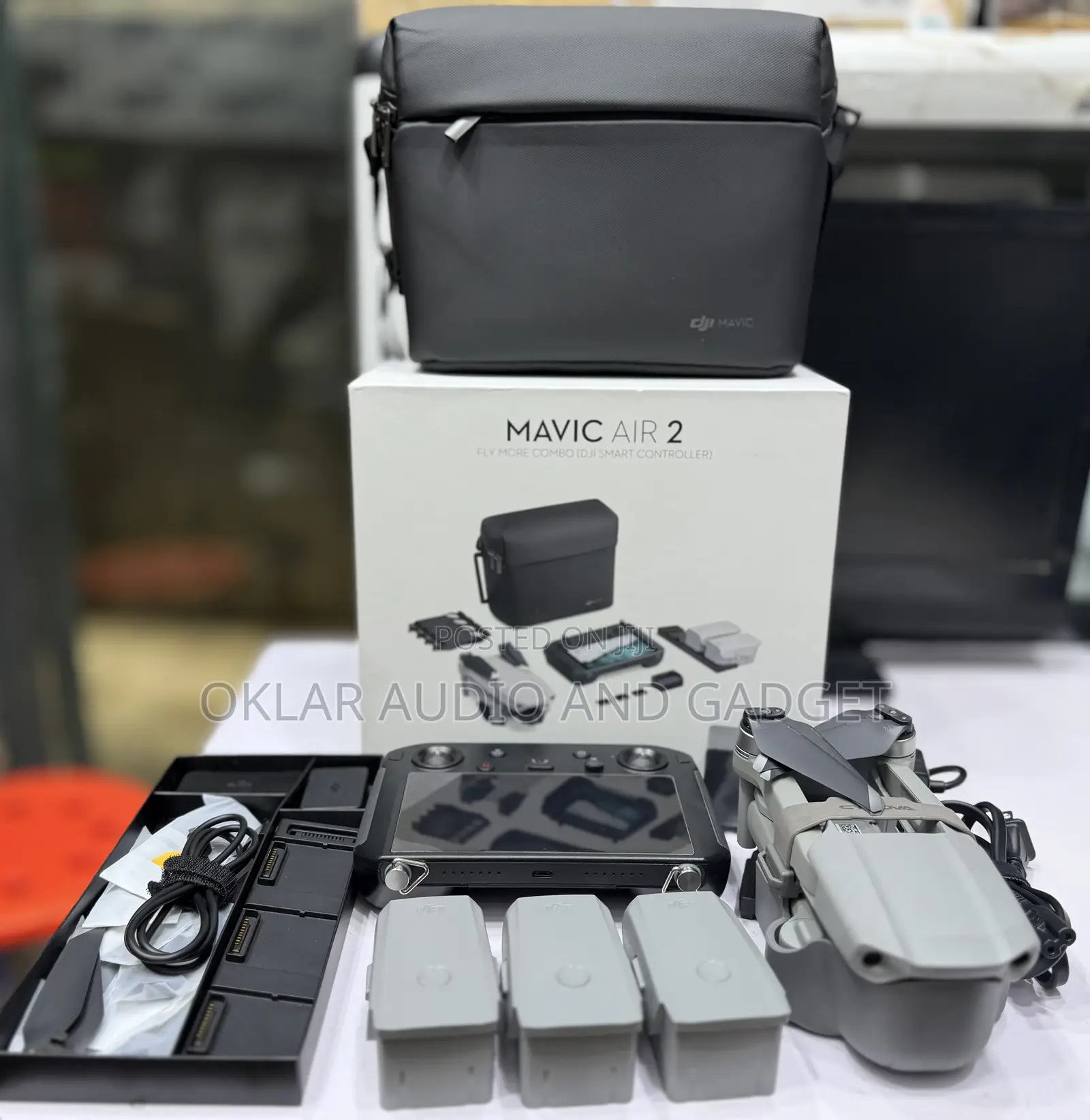 Dji Air 2 Flymore Combo With Smart Controller for Live Streaming (Used