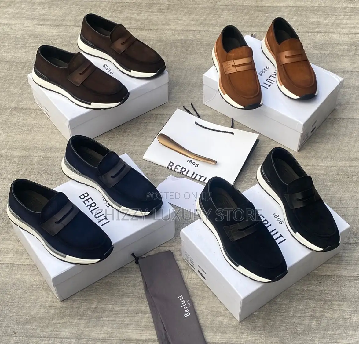 Berluti Quality Luxury Men Shoe