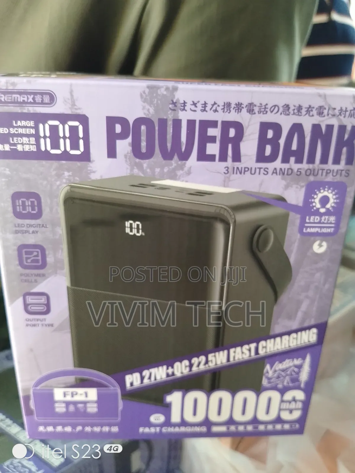 100,000mah Remax Power Bank
