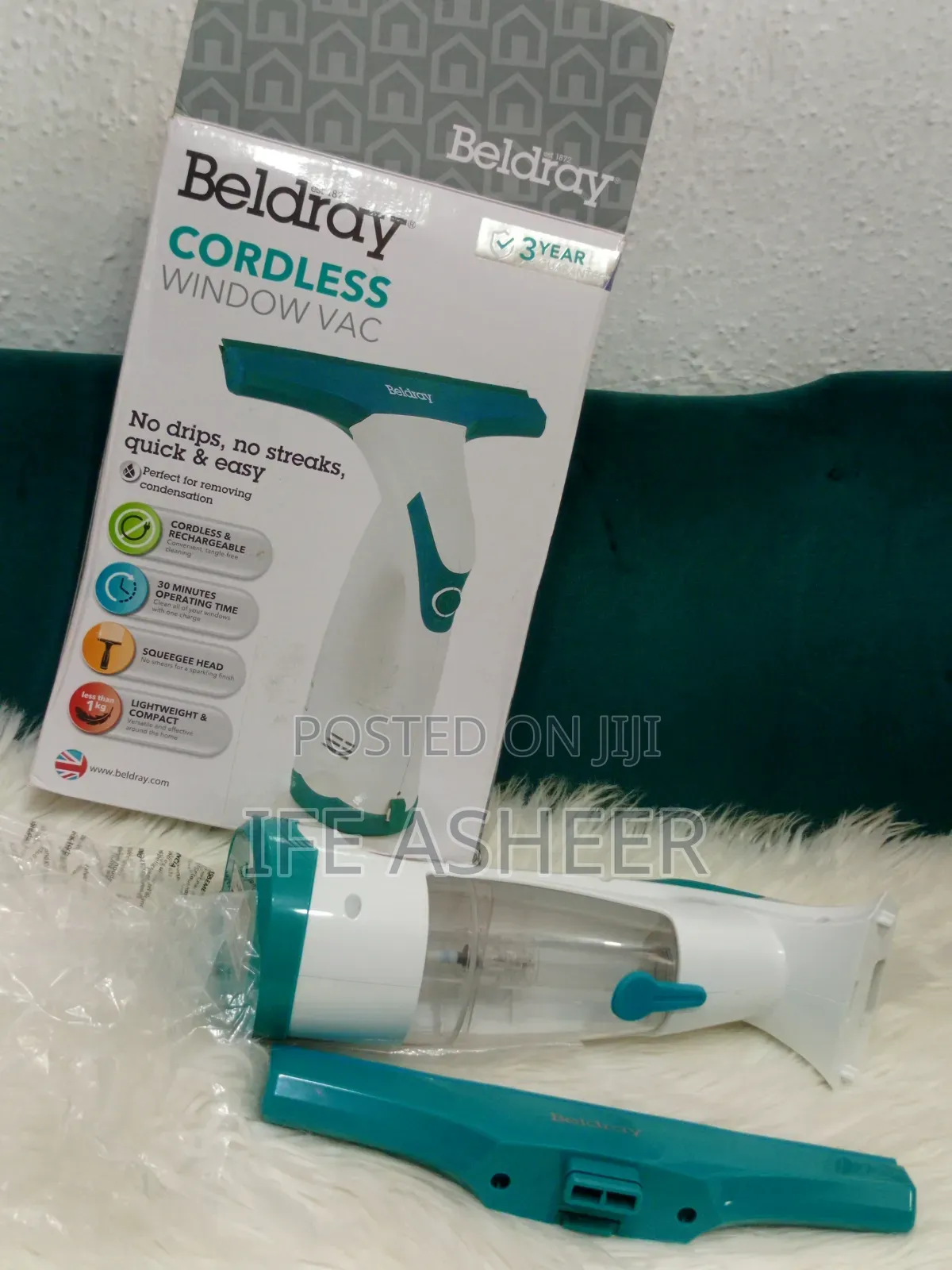 Beldray Cordless Window Vac