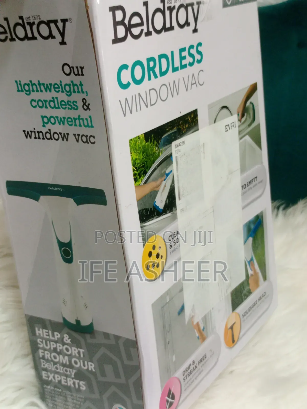 Beldray Cordless Window Vac