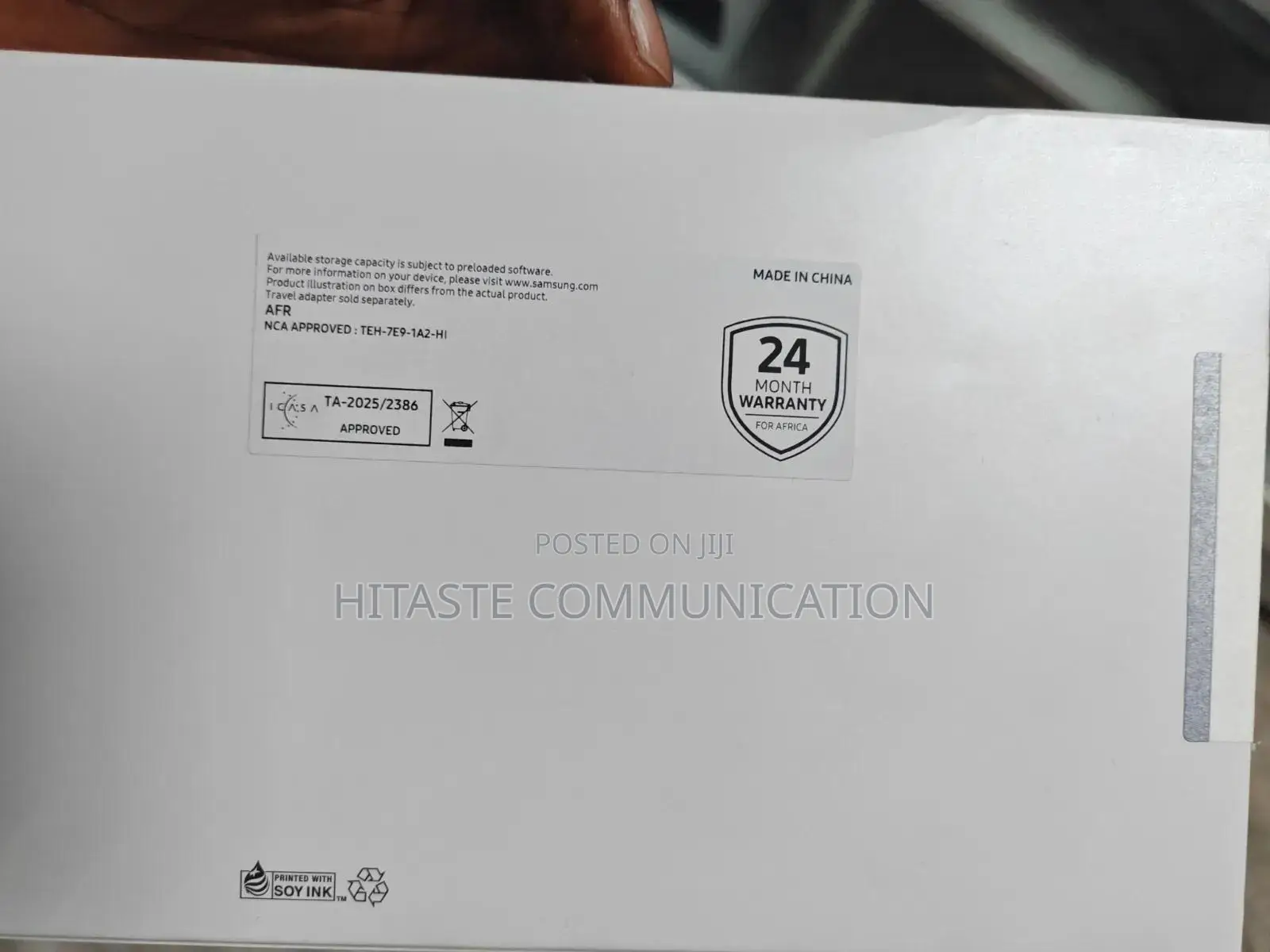 New Samsung Galaxy Tab A11 128 GB Black