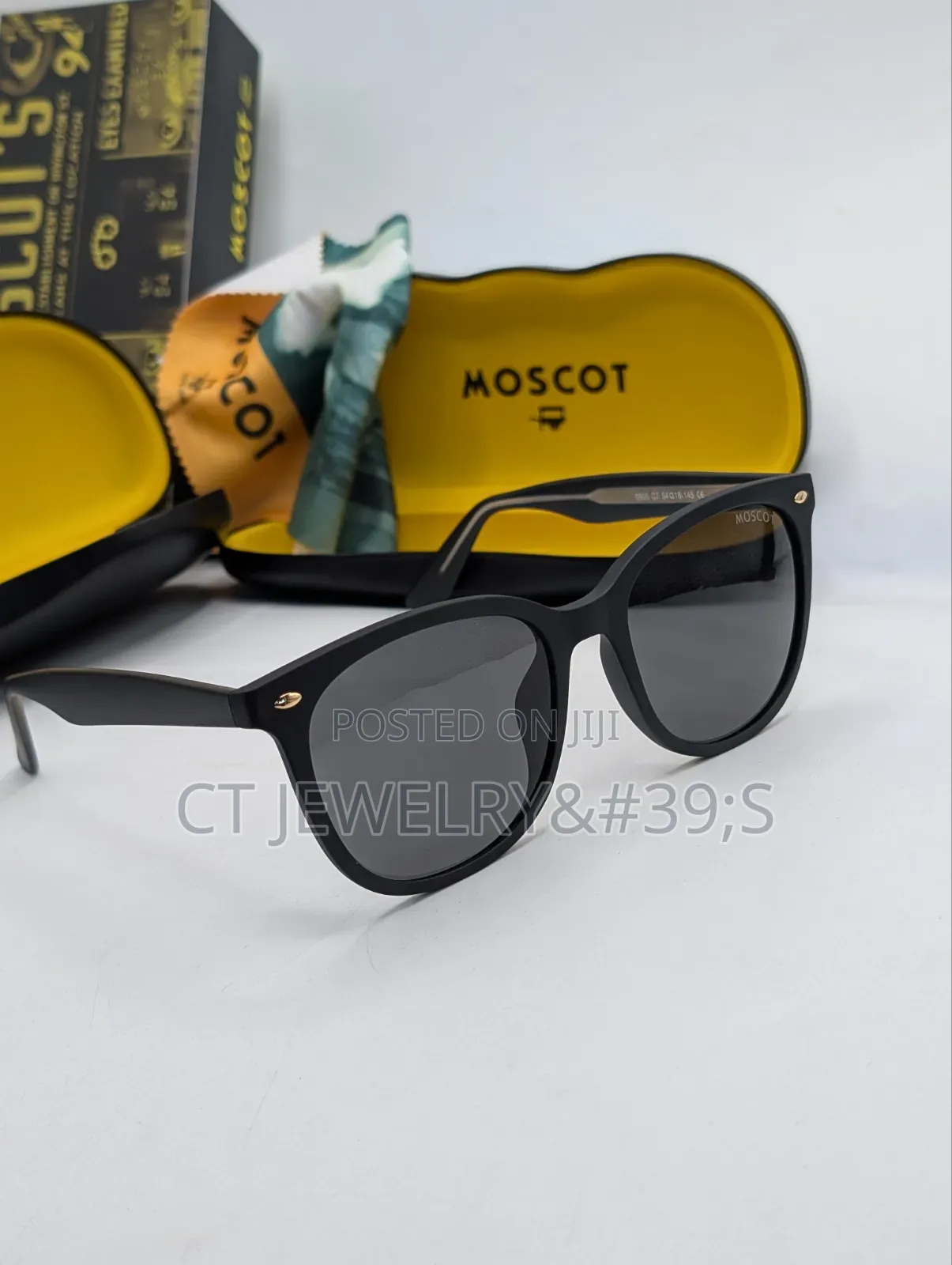Original Moscot Premium Fashion Sunglasses Bold Square Frame
