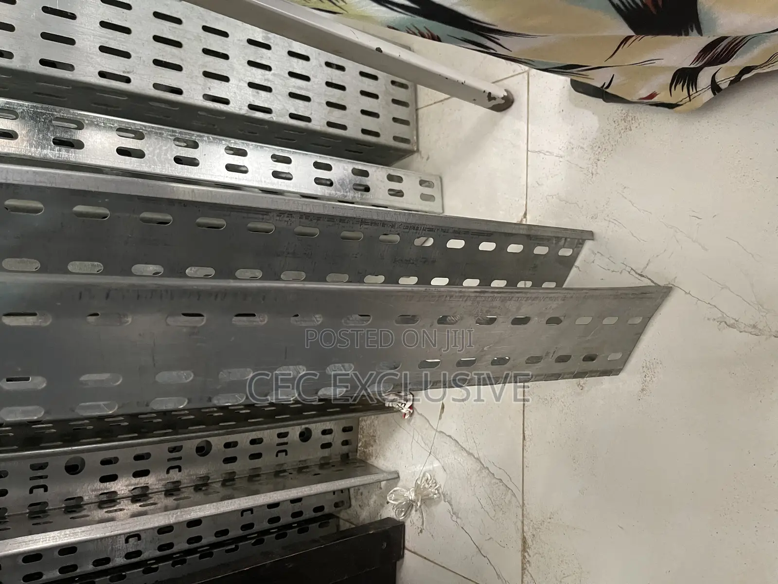 100by200 Iron Galvanized Perforated Cable Tray
