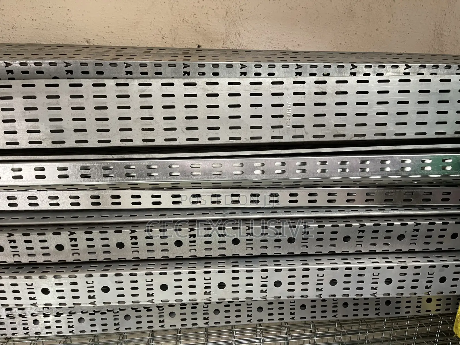 200by200 Iron Galvanized Perforated Cable Tray