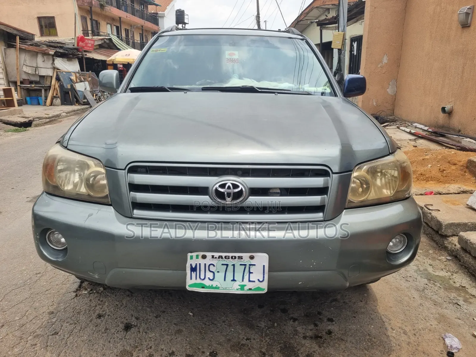 Toyota Highlander V6 2005 Green
