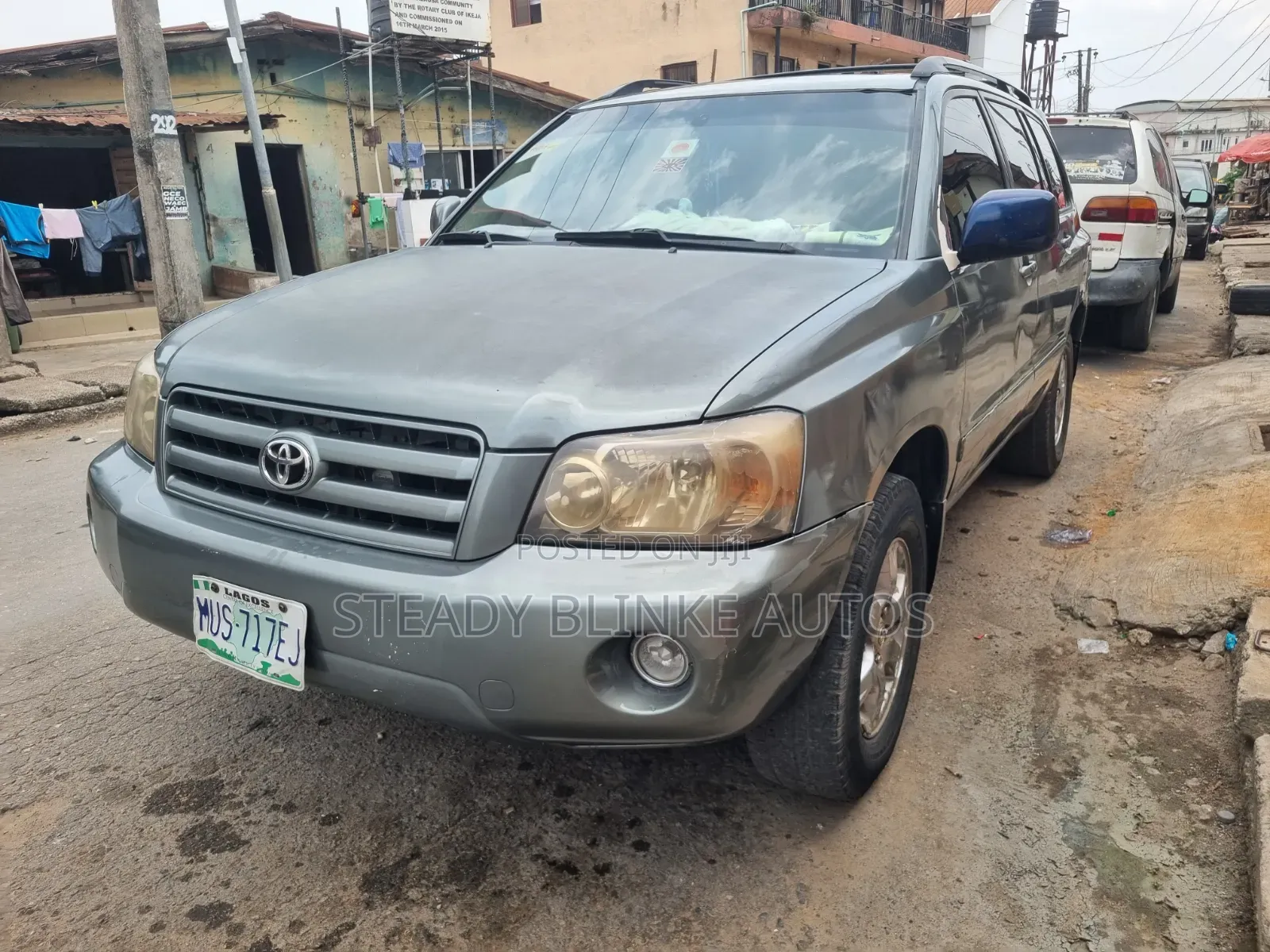 Toyota Highlander V6 2005 Green