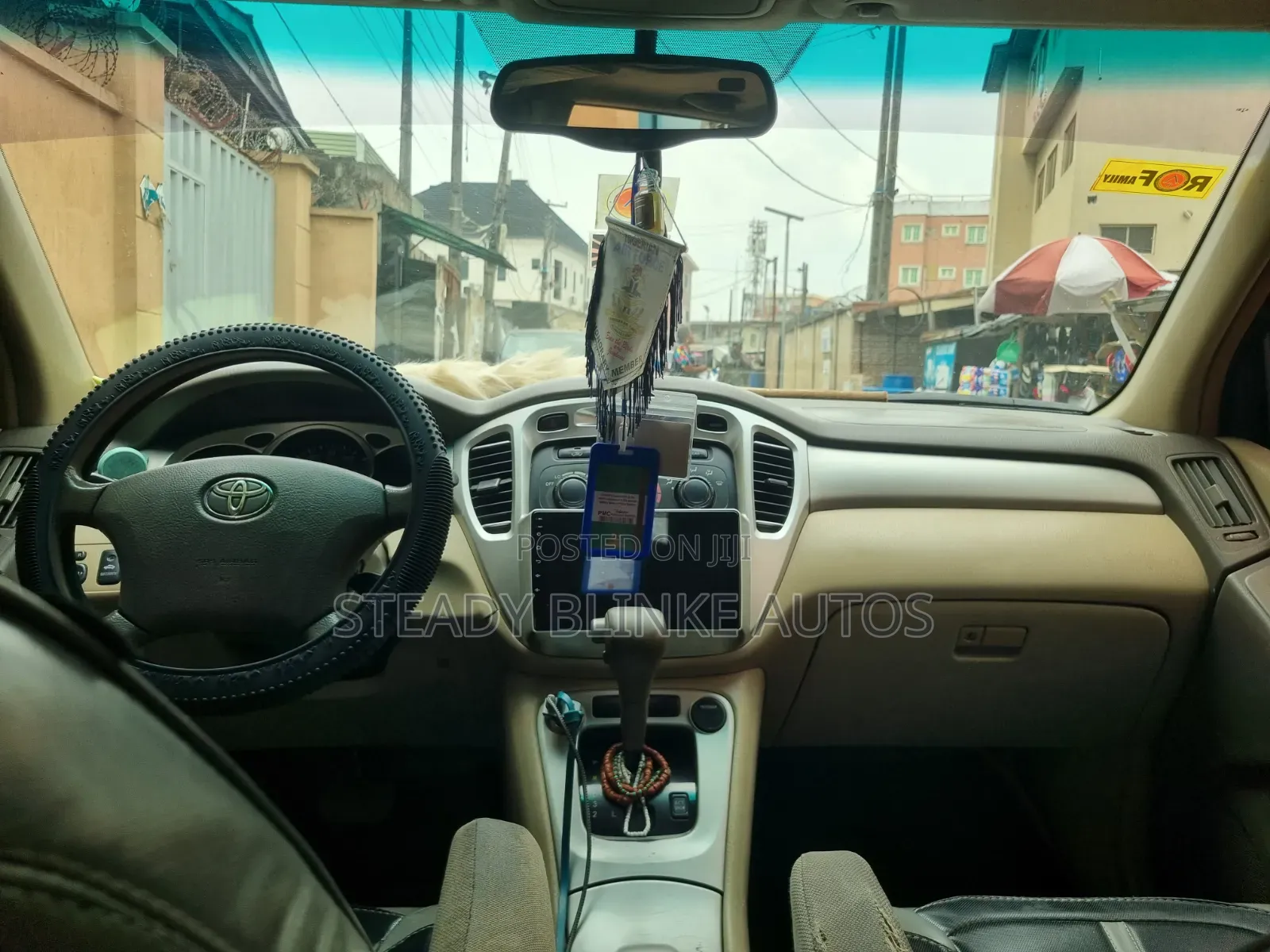 Toyota Highlander V6 2005 Green